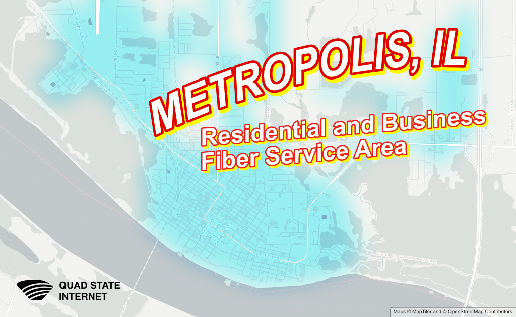 Metropolis IL Fiber Footprint